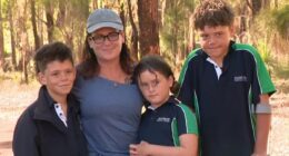 Mum forced to send son into rough seas to swim to shore to save family