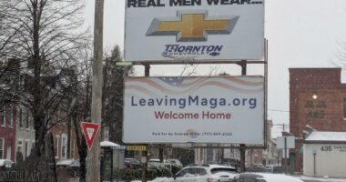Mysterious 'Leaving MAGA' billboards pop up around battleground Pennsylvania