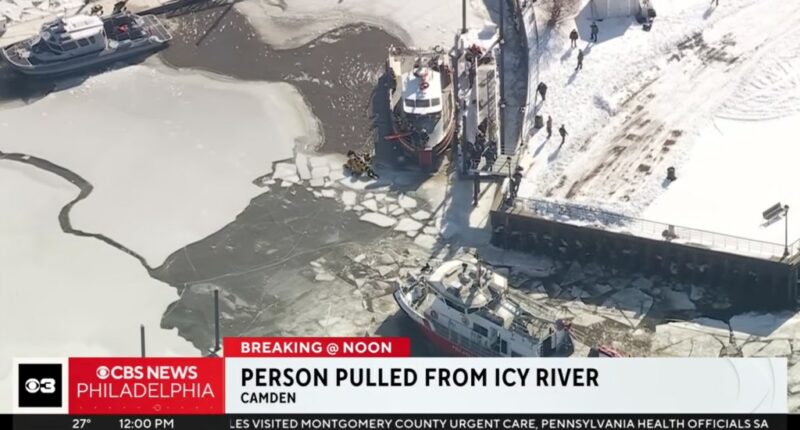 NJ firefighter dies after falling into icy water during boat maintenance