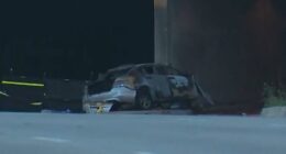 NTSB investigating after 4 killed in fiery Long Beach car crash