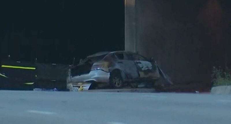 NTSB investigating after 4 killed in fiery Long Beach car crash