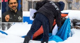 NYC won't tear down homeless encampments during historic blizzard, Mamdani says