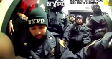 NYPD officers save choking 2-year-old boy, bodycam video shows