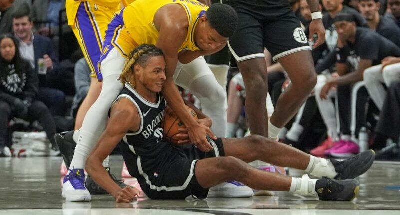 Nets’ struggles follow them home in blowout loss to Lakers