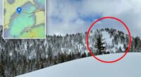 Never-before-seen photo of Lake Tahoe avalanche site revealed