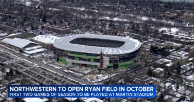 New Ryan Field, Northwestern football stadium in Evanston, Illinois, to debut vs. Penn State on Oct. 2