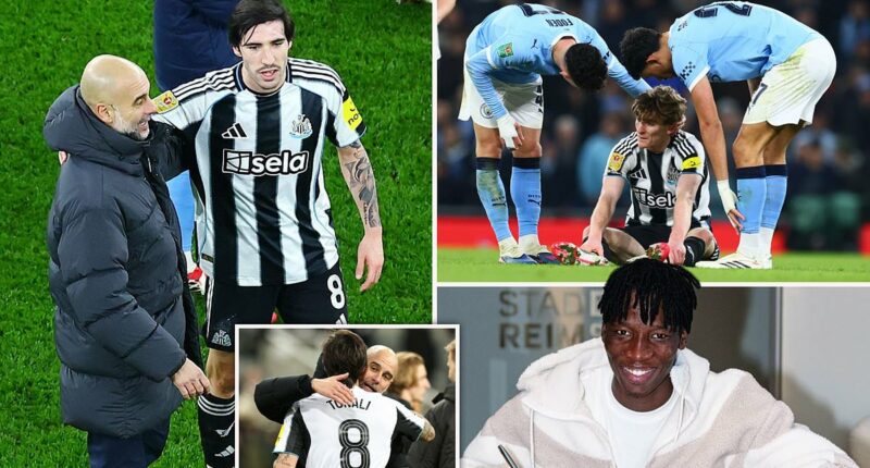 Newcastle Confidential: Sandro Tonali's frustration revealed in unseen outburst, injury updates on Lewis Miley and Anthony Gordon, the limit on new stadium capacity and Toon close in on new set-piece guru