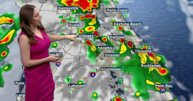 Nice start to weekend in Central Florida. When does rain arrive?