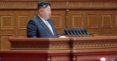 North Korea’s Kim Jong Un re-elected as ruling party leader