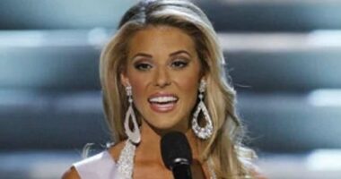 Opinionated beauty queen is ousted by furious MAGA bigwigs after she tried to 'hijack' panel on religious freedom