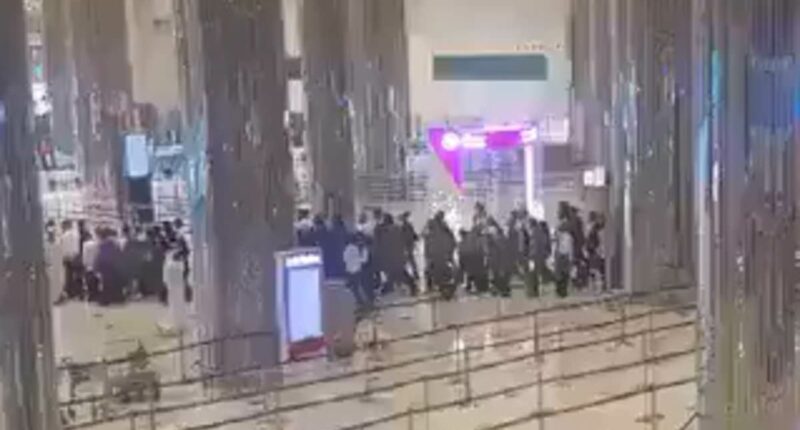 Panic at Dubai Airport as 'it is hit by Iranian suicide drone'