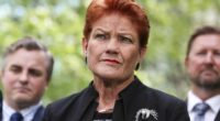 One Nation leader Senator Pauline Hanson during a press conference at Parliament House in Canberra on Monday 19 January 2026.