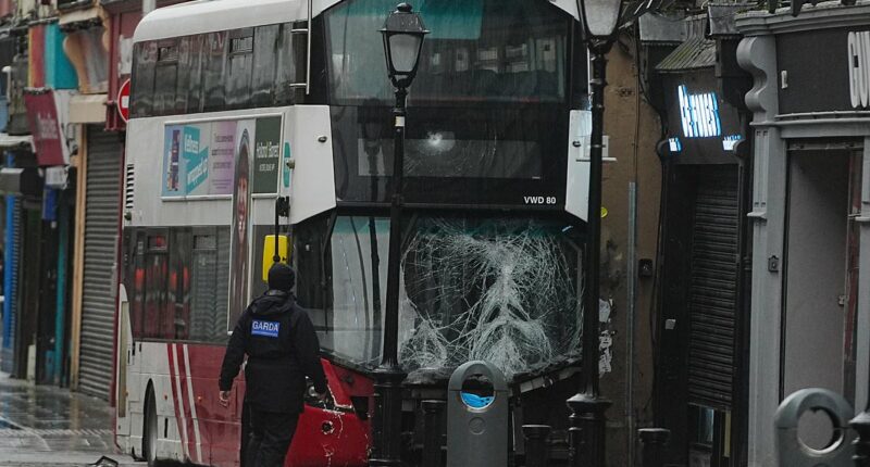 Pedestrian in his 80s killed in double-decker bus crash in Dublin