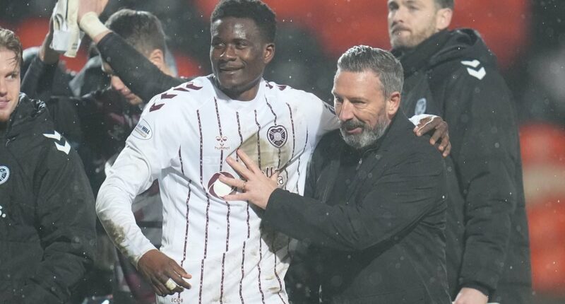 Pierre Landry Kabore to the fore for Hearts... and the Tynecastle side have plenty other gems waiting to sparkle as the title race builds to a crescendo