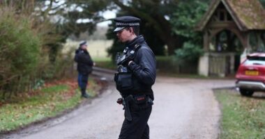 Police return to royal homes after ex-Prince Andrew's arrest