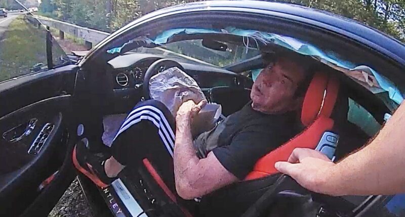 Police video shows former WWE CEO Vince McMahon's 100 mph car crash in Connecticut