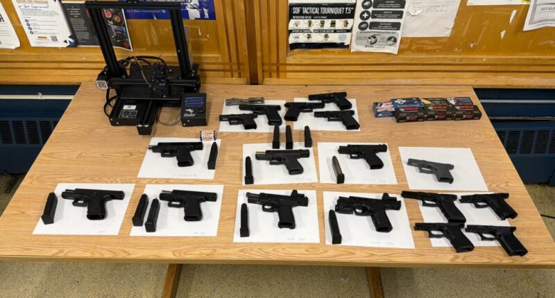 Postal worker arrested after NYPD raid uncovers 6 3D-printed ghost guns