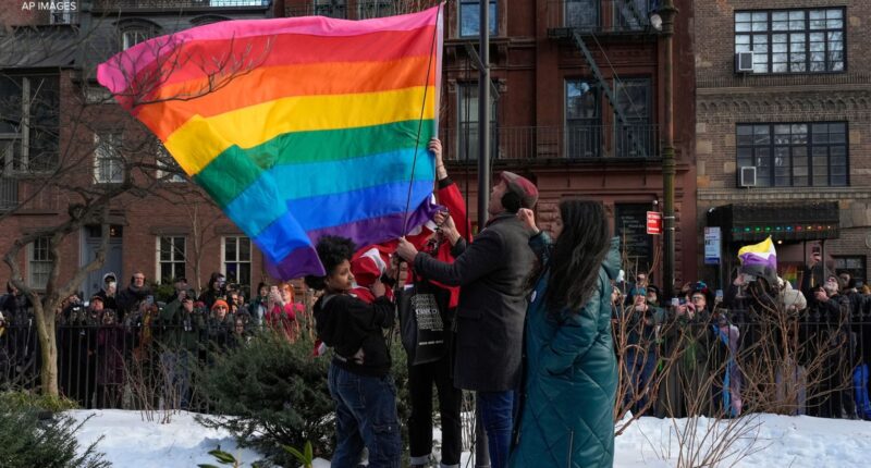 Pride flag raised again at Stonewall National Monument in New York City after removal by Trump administration