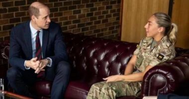 Prince William pays tribute to British Army TikTok star