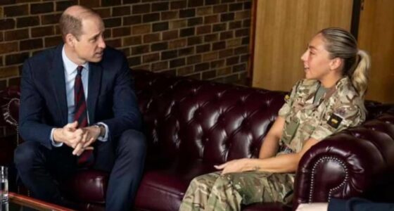 Prince William pays tribute to British Army TikTok star