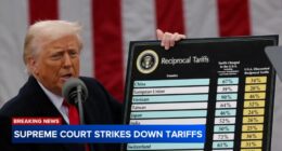 Pritzker campaign letter demands $8.6 billion refund for Illinois families after SCOTUS strikes down Trump's sweeping tariffs