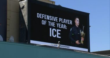 Pro-ICE billboard pops up in San Francisco, California ahead of Super Bowl 60