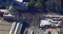 Herzog protest Melbourne