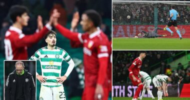 Protesting fans, the concession of cheap goals, a flat atmosphere, the booing of Kasper Schmeichel ... Stuttgart defeat summed up EVERYTHING that's gone wrong at Celtic