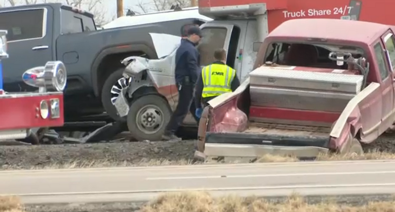 Pueblo County, Colorado pile-up crash, today: At least 4 killed on I-25 involving more than 30 vehicles in poor conditions Tuesday
