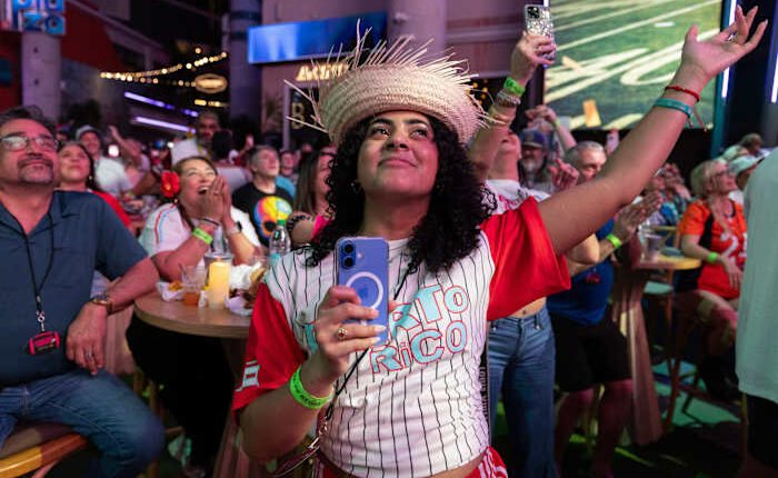 Puerto Rico stops for 13 minutes to applaud history and bask in Bad Bunny's glow