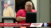 'Pushed to the side like a dead deer': Man crashed minivan into tow truck driver and killed him, then kept going at the same speed, telling a friend he thought he'd hit an animal