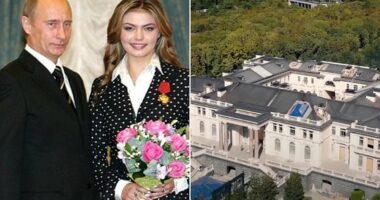 Putin's gymnast lover 'pocketed £63million in "leftover funds"