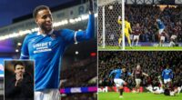 RANGERS 4 HEARTS 2: Danny Rohl's men move to within TWO points of Hearts at the top of the table after a rollercoaster contest at Ibrox