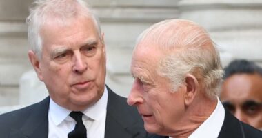 ROBERT HARDMAN: I know the King hasn't finished with Andrew yet