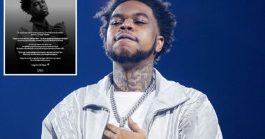 Rapper Lil Poppa shot himself in front of manager after car crash: report