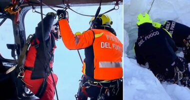 Record-setting wave of mountain deaths rocks Italy after avalanches strike