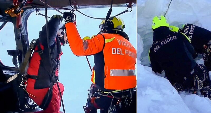 Record-setting wave of mountain deaths rocks Italy after avalanches strike