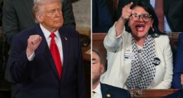 Rep. Rashida Tlaib sparks outrage after chanting 'KKK' during Trump's SOTU address