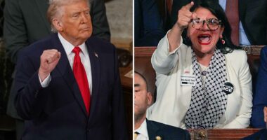 Rep. Rashida Tlaib sparks outrage after chanting 'KKK' during Trump's SOTU address