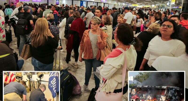 Rescue team helping Americans evacuate Mexico