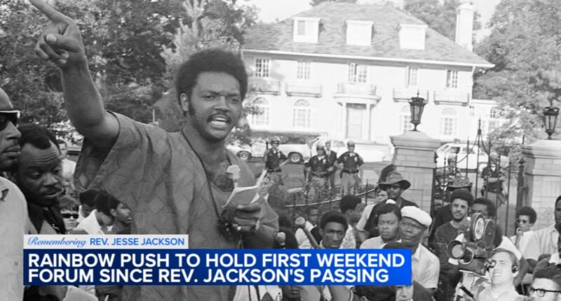 Rev. Jesse Jackson death: Memorial grows outside Rainbow PUSH headquarters in Kenwood, Chicago; forum to honor civil rights icon