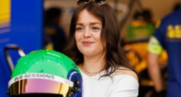 Richard Hammond's daughter CRASHES into a concrete wall in Formula E race after she had screamed 'F***, this is scary!'
