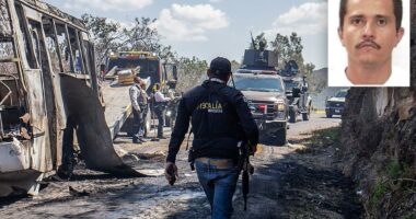 Rocket launchers among military-grade equipment seized in daring raid that killed notorious Mexican cartel leader 'El Mencho'