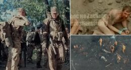 Russian officers' brutal executions of their own troops