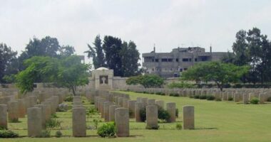 Sacred Australian war graves damaged during Gaza fighting