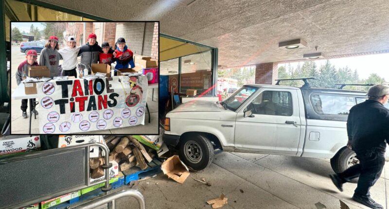Safeway shopper tries killing youth baseball players by mowing them down with pickup truck after stubbing out cigarette on their fundraiser sign: Authorities