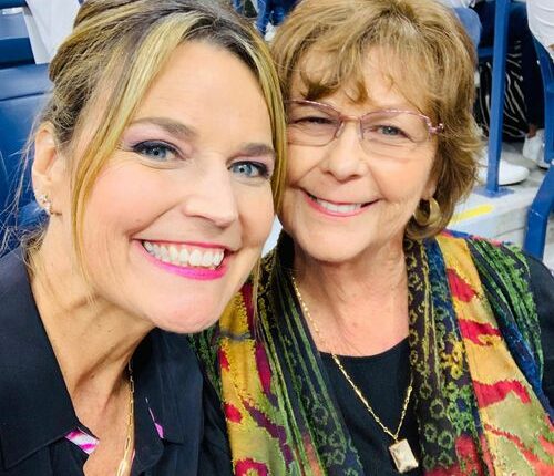 US Today Show host Savannah Guthrie and her mum, Nancy Guthrie