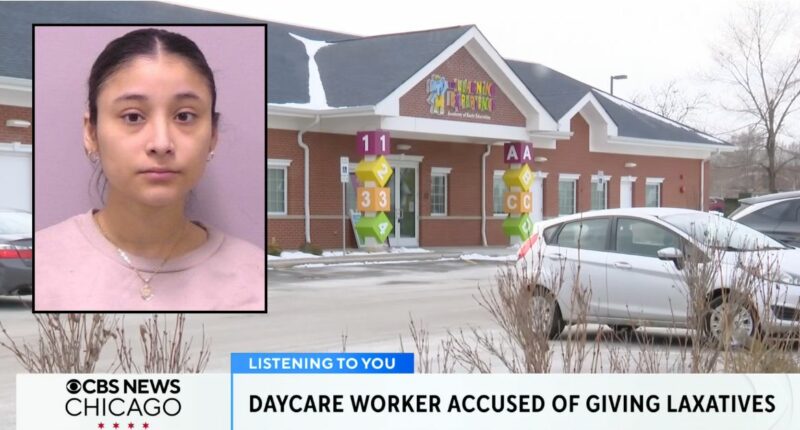 'Saying that it was candy': Day care worker was giving toddlers laxatives so they would get sent home 'because she was overwhelmed,' police say