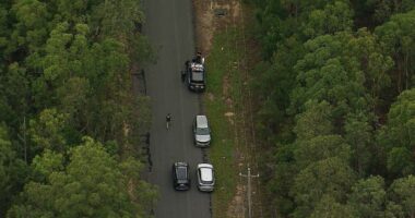 Search for kidnapped grandfather Chris Baghsarian centres on dense bushland
