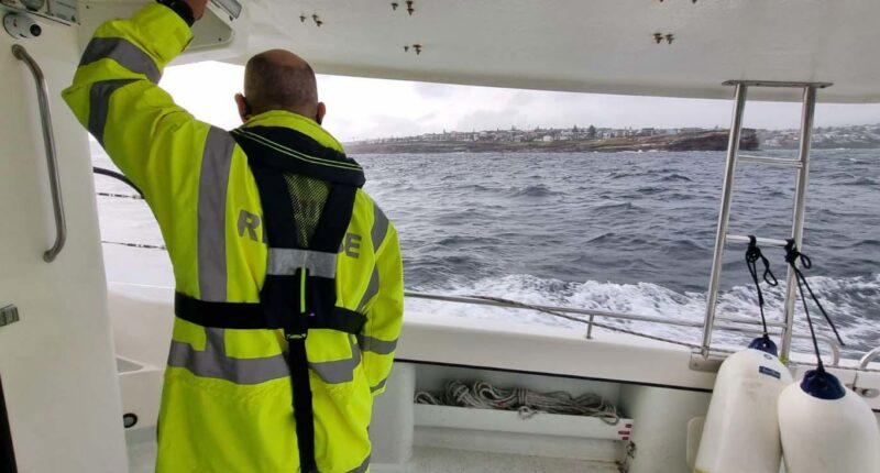 A search is under way for a swimmer who disappeared at ﻿Maroubra Beach in Sydney.